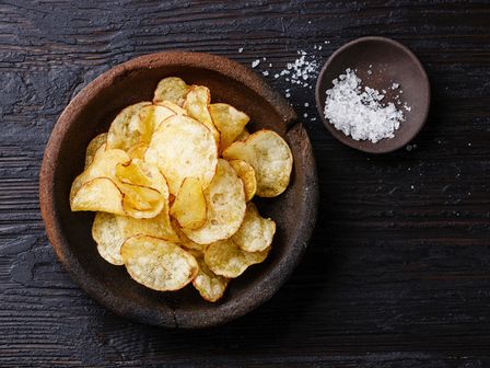 КАРТОФЕН ЧИПС - СОЛ 200 гр